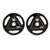 Rubber olympic plate 10kg – Bild 2