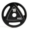 Rubber olympic plate 10kg – Bild 3