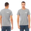 T-shirt man grey/white S – Bild 2
