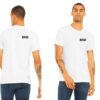 T-shirt man white/black L – Bild 2