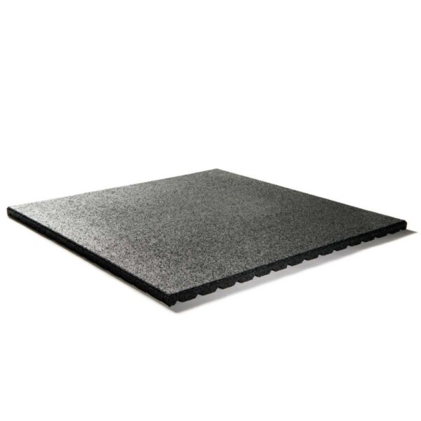 Rubber floor outdoor schwarz 30mm